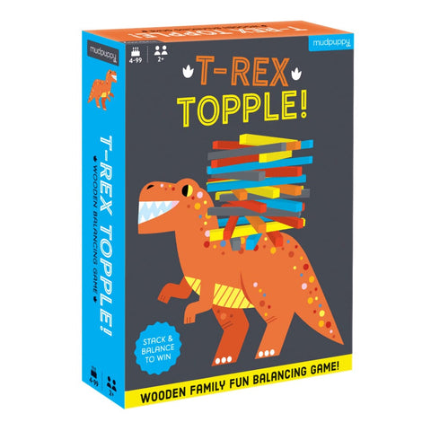 T-Rex Topple Game - Mudpuppy