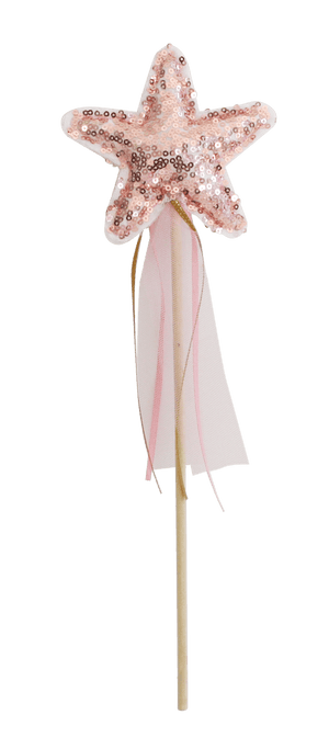 Sequin Star Wand Rose Gold - Alimrose
