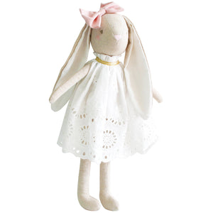 Mummy Broderie Bunny 40cm - Alimrose