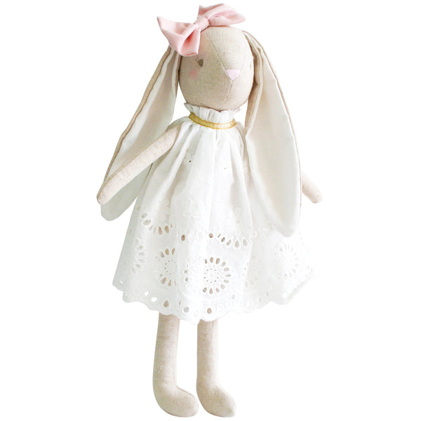 Mummy Broderie Bunny 40cm - Alimrose