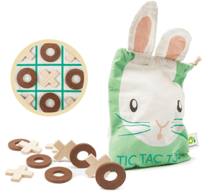 Tic Tac Toe bunny game - Tender Leaf Toys