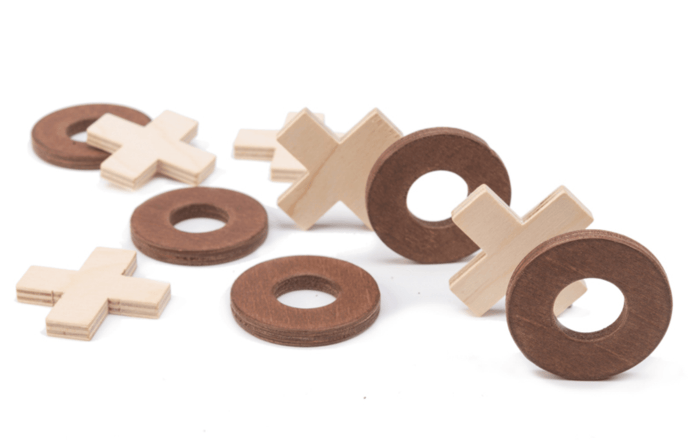 Tic Tac Toe bunny game - Tender Leaf Toys