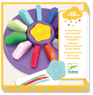 Toddler Flower Crayons - Djeco