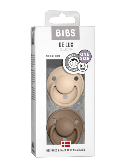 De Lux - Silicone - One Size - Vanilla/Dark Oak - BIBS Denmark