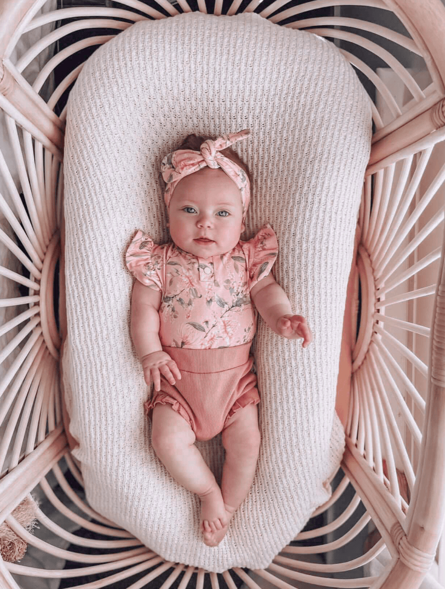 Pink Wattle Topknot - Snuggle Hunny Kids