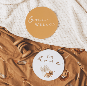 Roar Baby Jersey Wrap & Beanie Set - Snuggle Hunny Kids