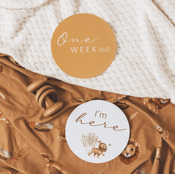 Roar Baby Jersey Wrap & Beanie Set - Snuggle Hunny Kids