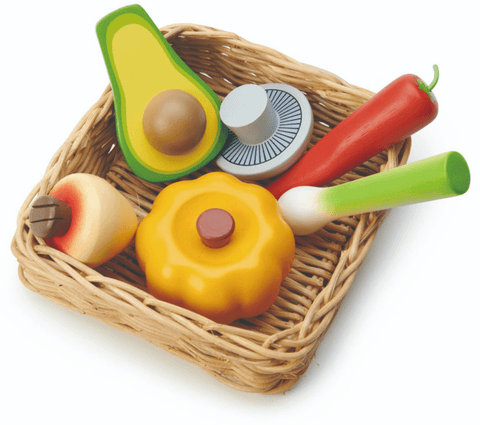 Veggie Basket - Tender Leaf Toys
