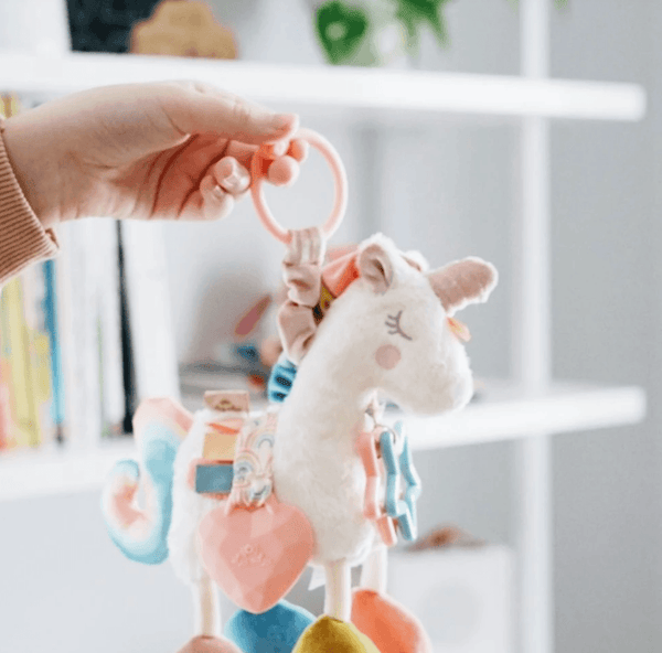 Teething Activity Toy - Link & Love - Unicorn - Itzy Ritzy