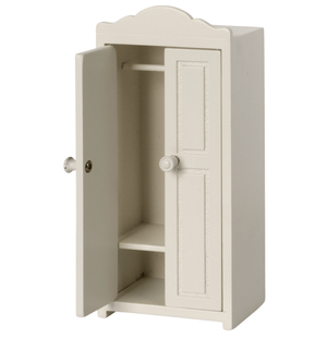 Wooden Mouse Closet Cream - Maileg