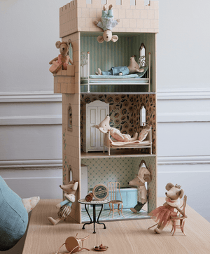 Wooden Mouse Closet Cream - Maileg