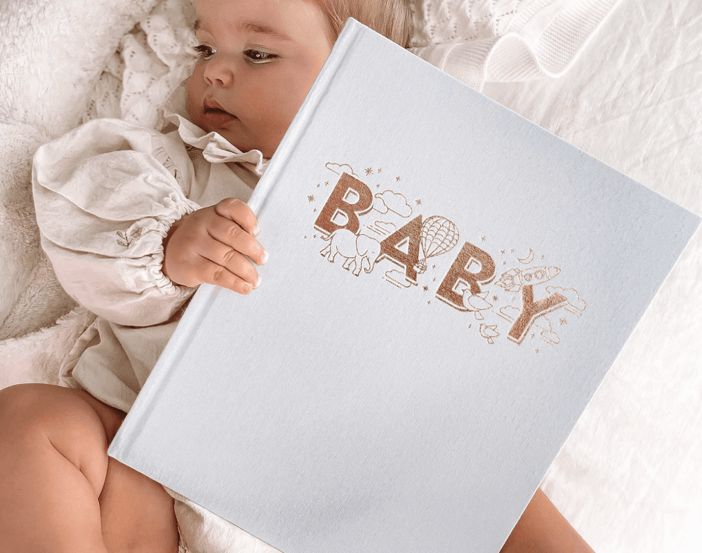 Baby Journal - Powder - Fox & Fallow