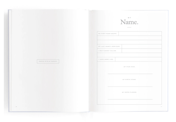 Baby Journal - Rose - Fox & Fallow