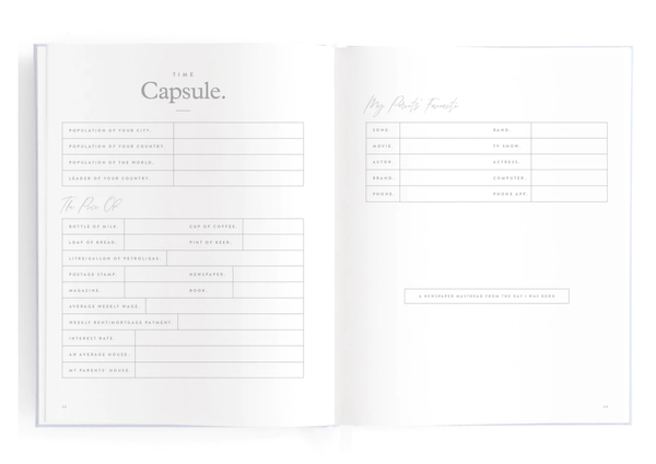 Baby Journal - Rose - Fox & Fallow