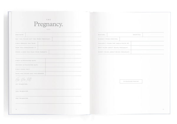 Baby Journal - Rose - Fox & Fallow