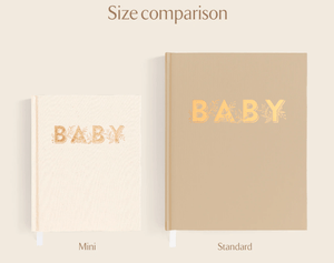 Mini Baby Journal - Oatmeal - Fox & Fallow