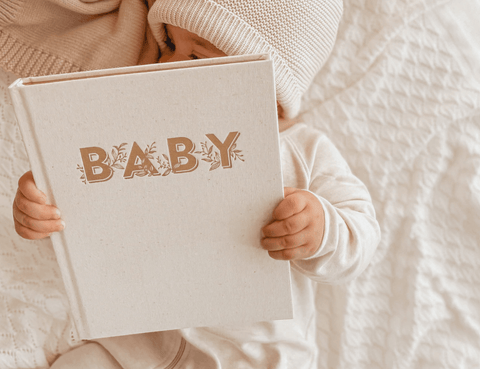 Mini Baby Journal - Oatmeal - Fox & Fallow