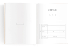 Mini Baby Journal - Oatmeal - Fox & Fallow