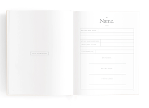 Mini Baby Journal - Oatmeal - Fox & Fallow