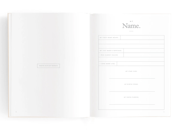 Mini Baby Journal - Oatmeal - Fox & Fallow