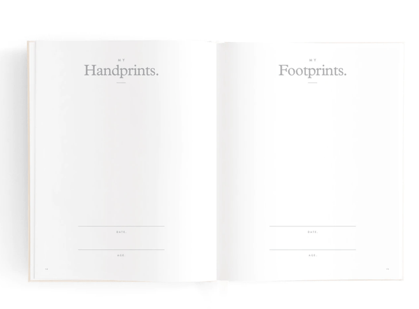 Mini Baby Journal - Oatmeal - Fox & Fallow