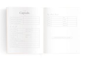 Mini Baby Journal - Oatmeal - Fox & Fallow