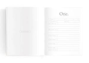 Mini Baby Journal - Oatmeal - Fox & Fallow