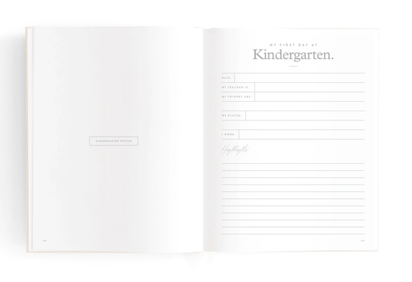 Mini Baby Journal - Oatmeal - Fox & Fallow