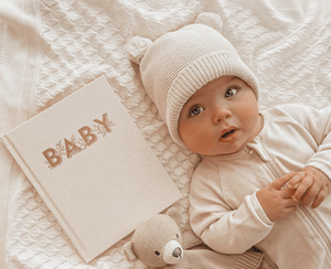 Mini Baby Journal - Oatmeal - Fox & Fallow