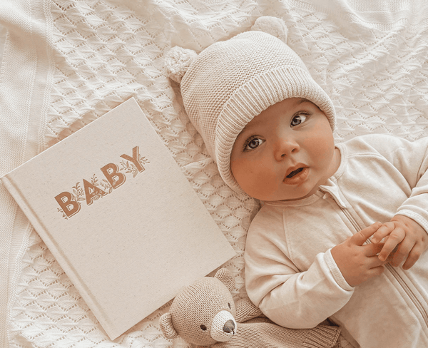 Mini Baby Journal - Oatmeal - Fox & Fallow