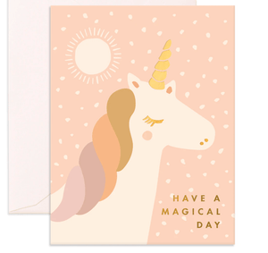 Magical Unicorn Greeting Card - Fox & Fallow
