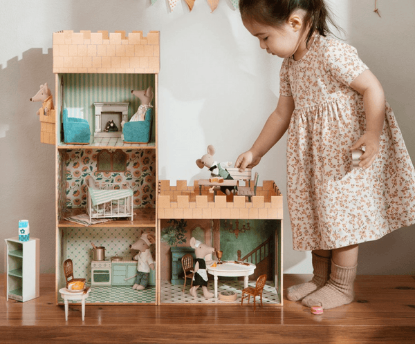 Vintage Dining Table Mouse off-white - Maileg