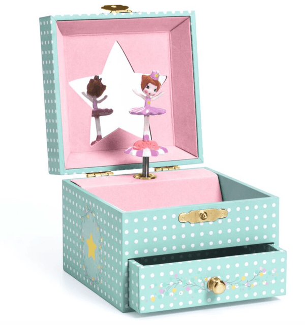 Delicate Ballerina Music Box - Djeco