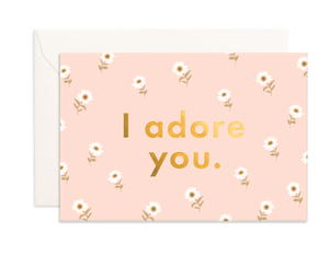 Adore You Mini Greeting Card - Fox & Fallow