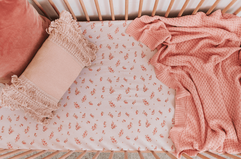 Esther Fitted Cot Sheet - Snuggle Hunny Kids
