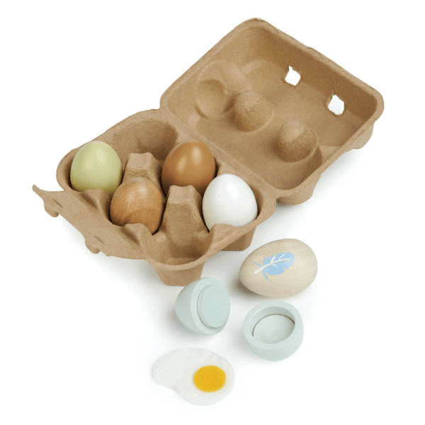 Wooden Eggs - Tender Leaf Toys