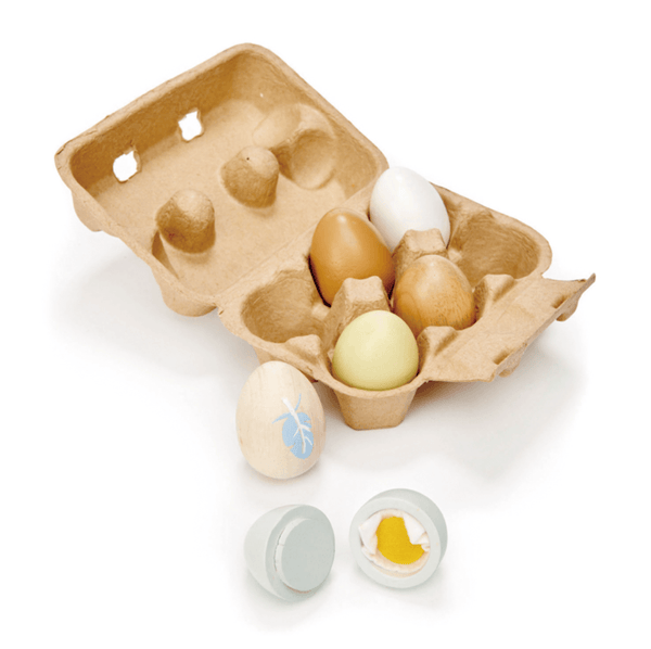 Wooden Eggs - Tender Leaf Toys