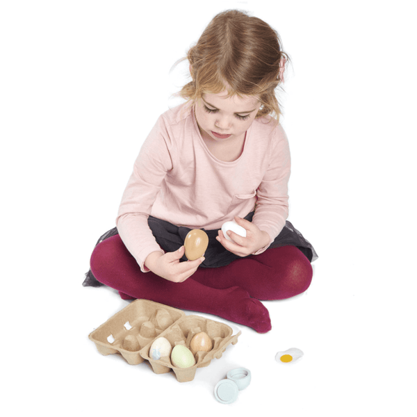 Wooden Eggs - Tender Leaf Toys