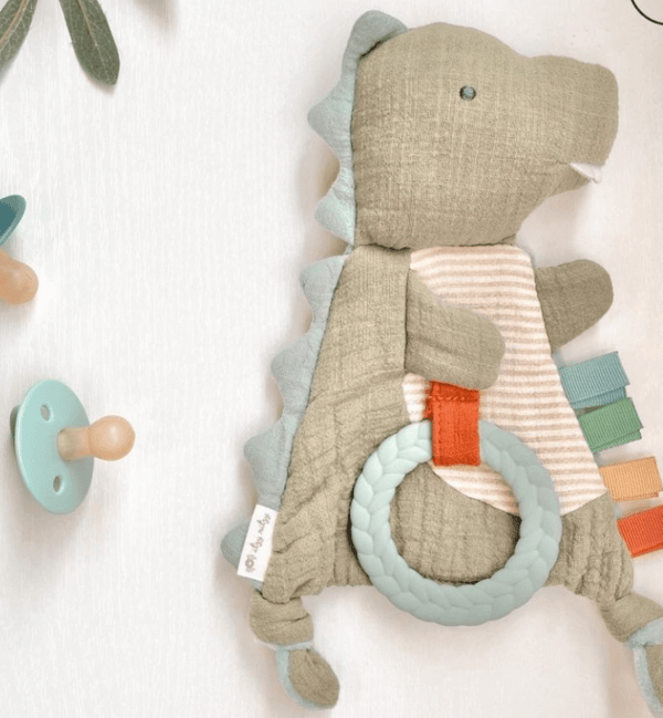 Bitzy Crinkle Sensory Toy - Dinosaur - Itzy Ritzy