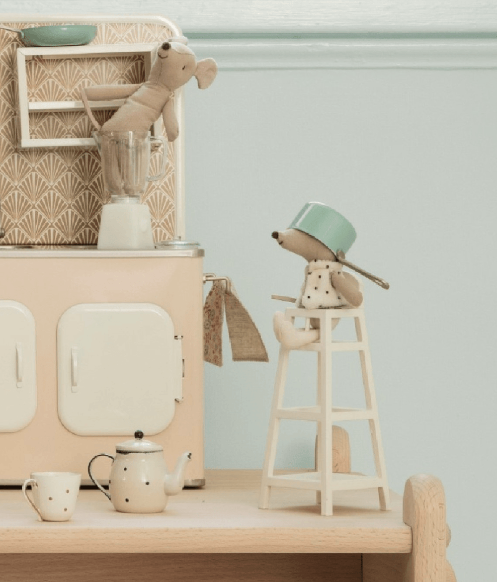 High Chair Micro White - Maileg