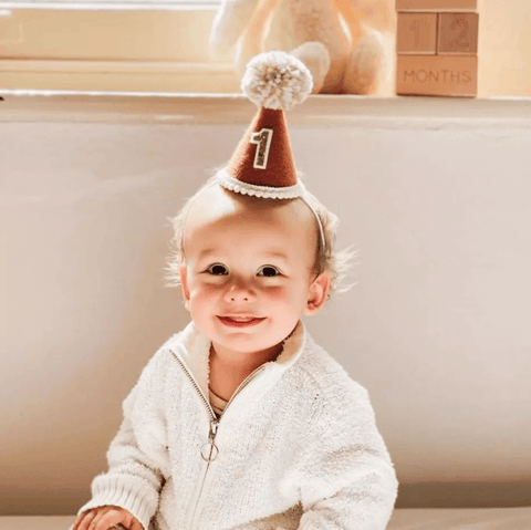 Rust Party Hat - Our Little Deer DISCOUNTED