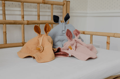 Kangaroo Cuddle Comforter - Cloud - Bibs Denmark DISCOUNTED