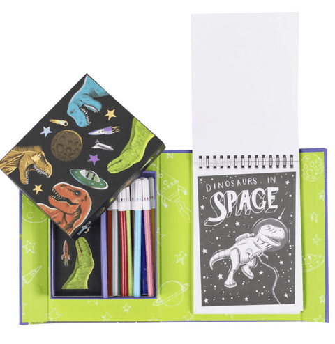 Colouring Set - Dino's in Space - Tiger Tribe
