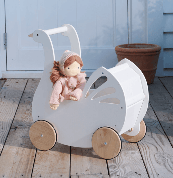 Sweet Swan Pram - Tender Leaf Toys