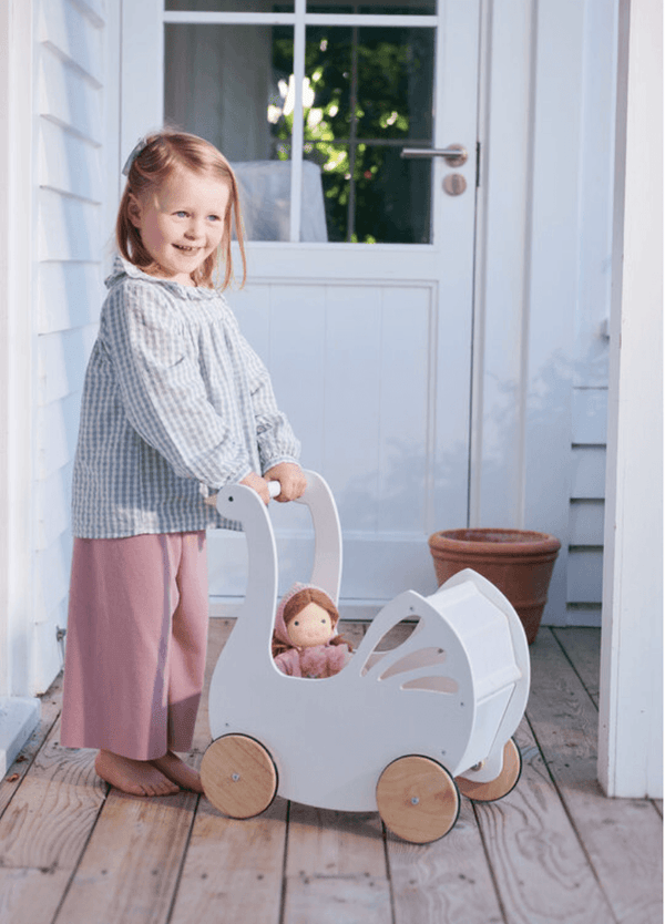 Sweet Swan Pram - Tender Leaf Toys