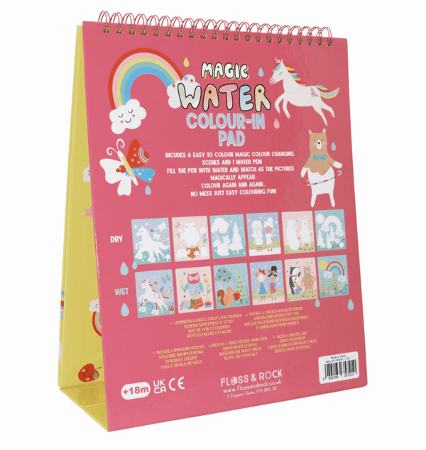 Magic Water Colouring Flipbook – Rainbow Fairy - Floss & Rock