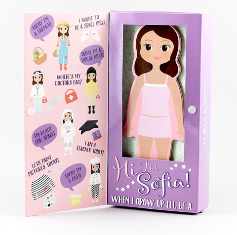 Magnetic Dress Up Doll – Sophia - Floss & Rock