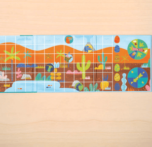 Magnetic Board Game – Lets Go Dinosaur - Mudpuppy