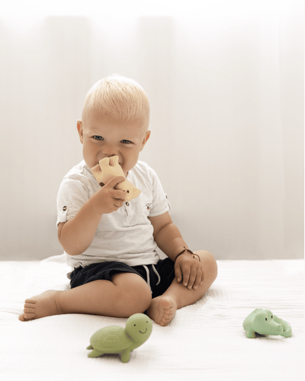 Teether | Rattle | Bath Toy - Crocodile - Tikiri