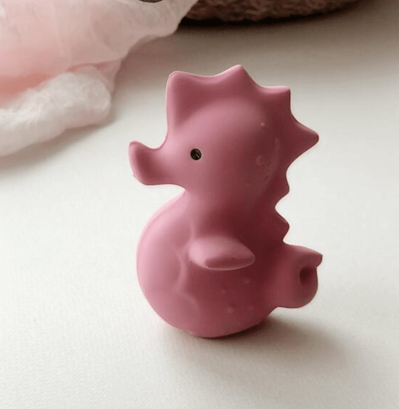 Teether | Rattle | Bath Toy - Seahorse - Tikiri
